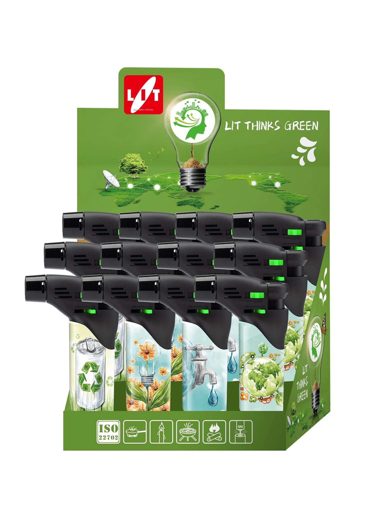 Nuova Linea Green accendigas