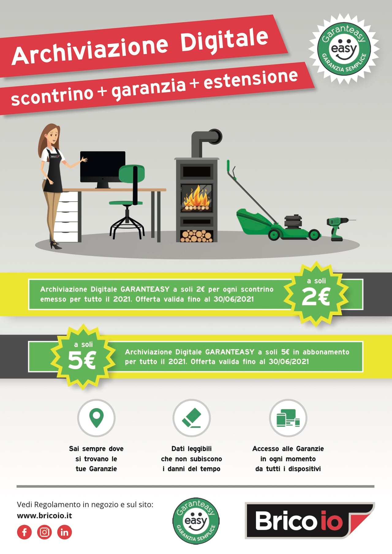 Brico io con Garanteasy per la gestione delle garanzie