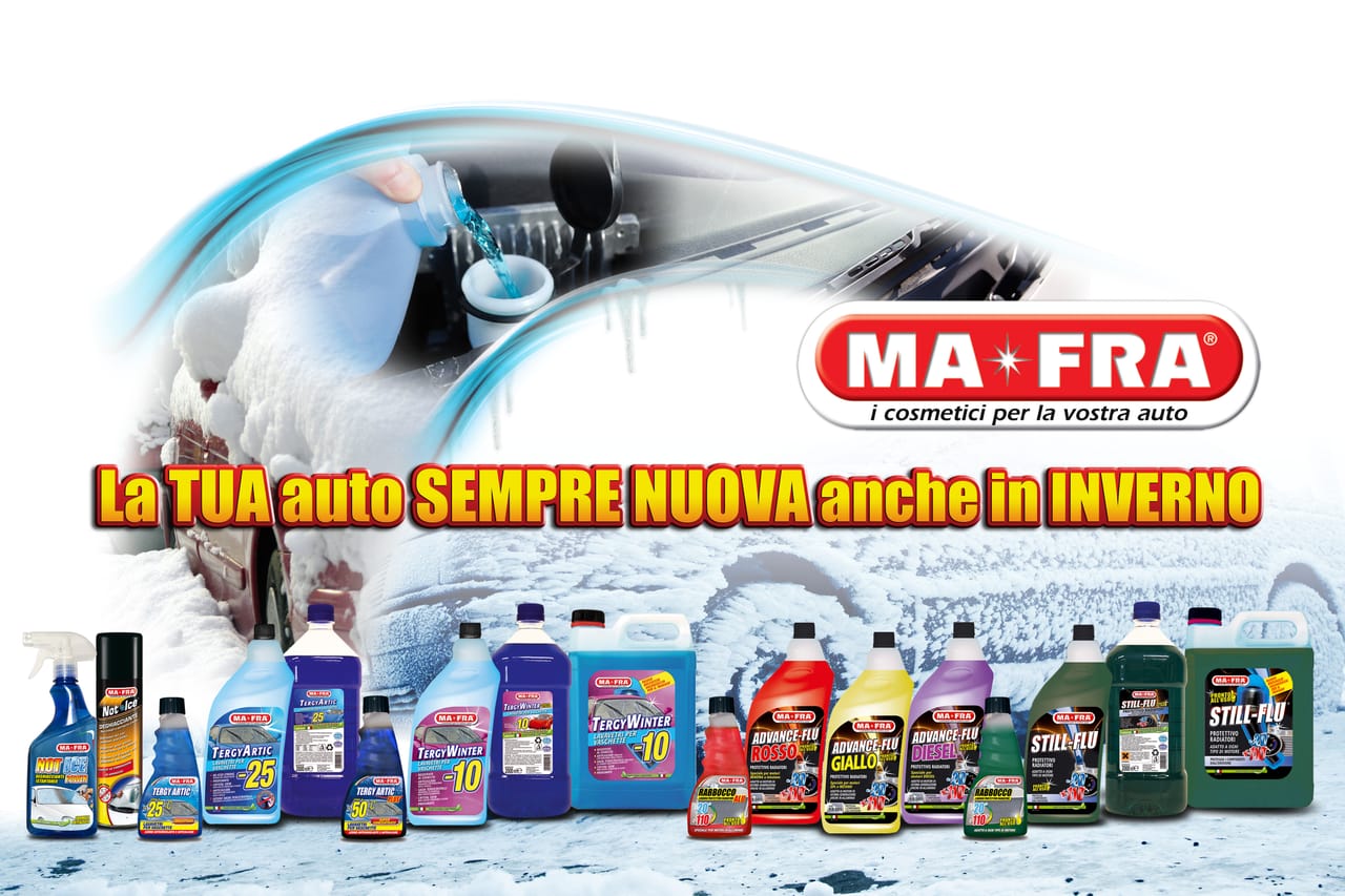 La cura dell'auto in inverno