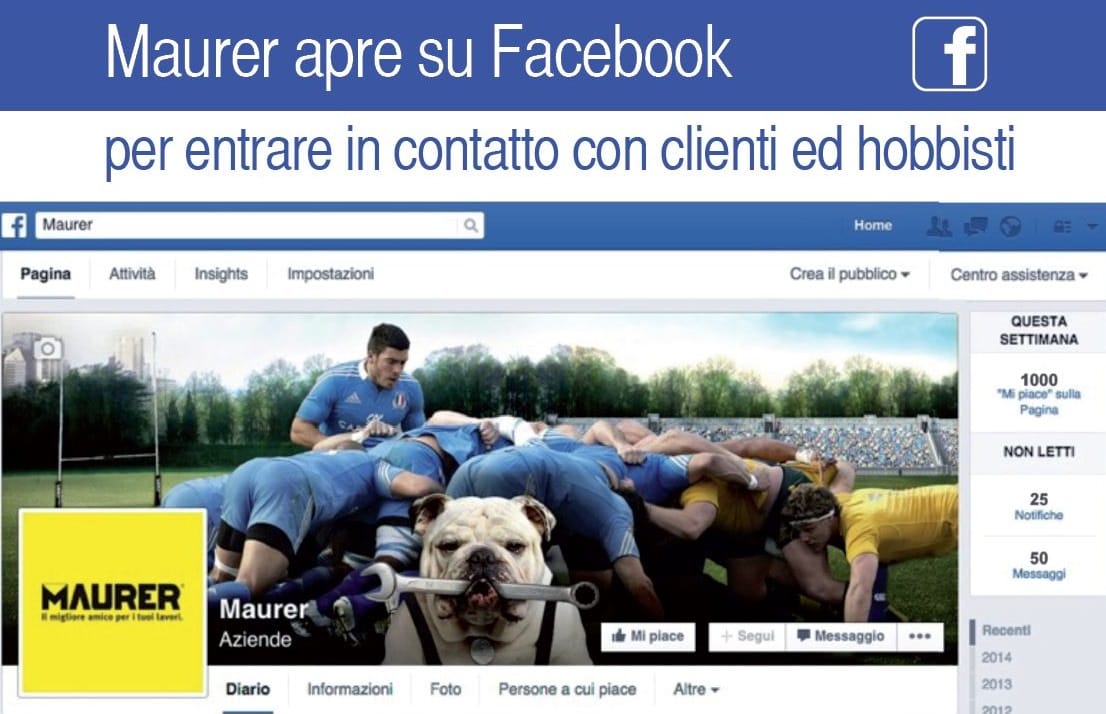 A breve lo sbarco su Facebook di Maurer