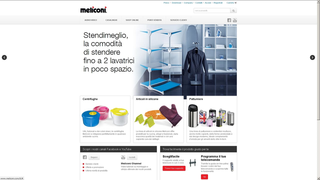 Meliconi, spazio alla casa