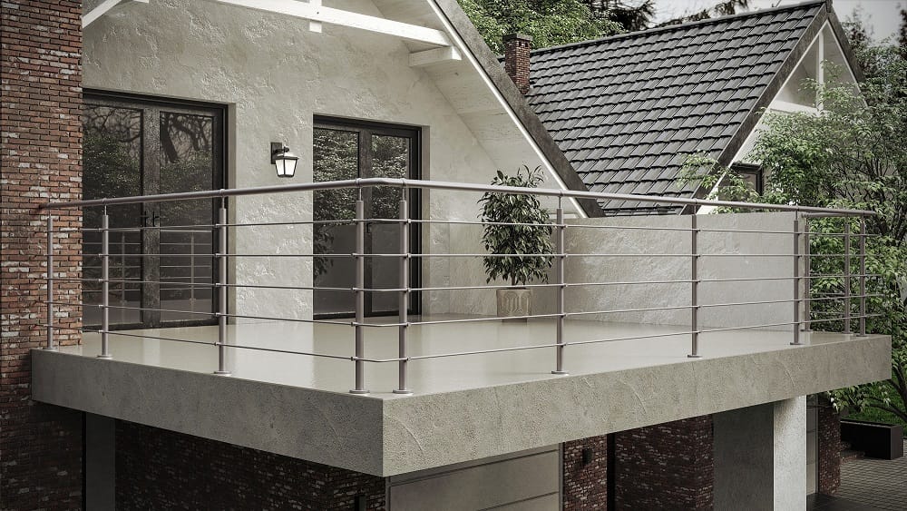 Parapetti in acciaio in pratici kit
