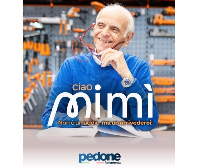 Lutto nel mondo della ferramenta: addio a Mimì Pedone