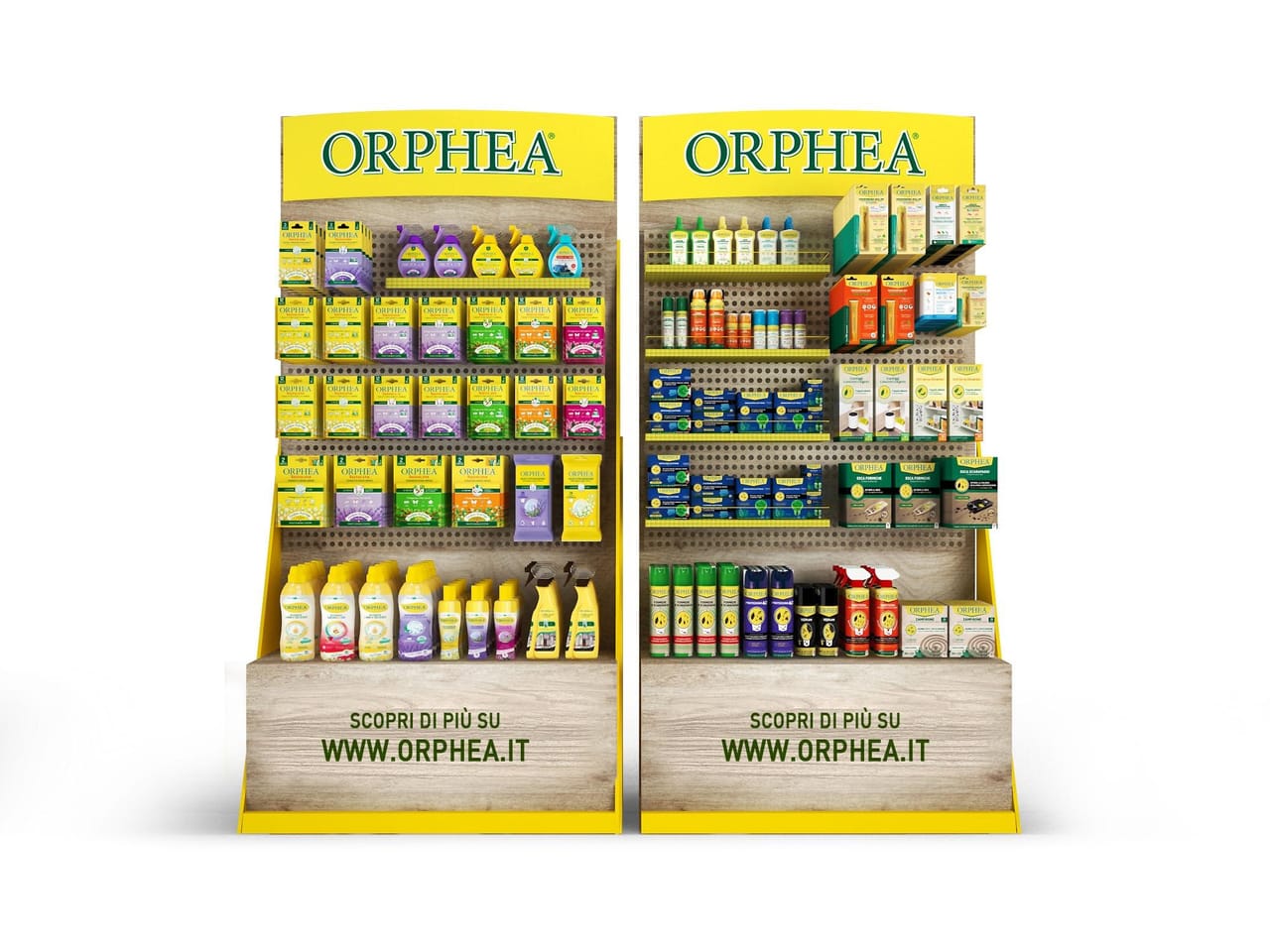 ORPHEA® presenta lo shop in shop nel canale “casalinghi”