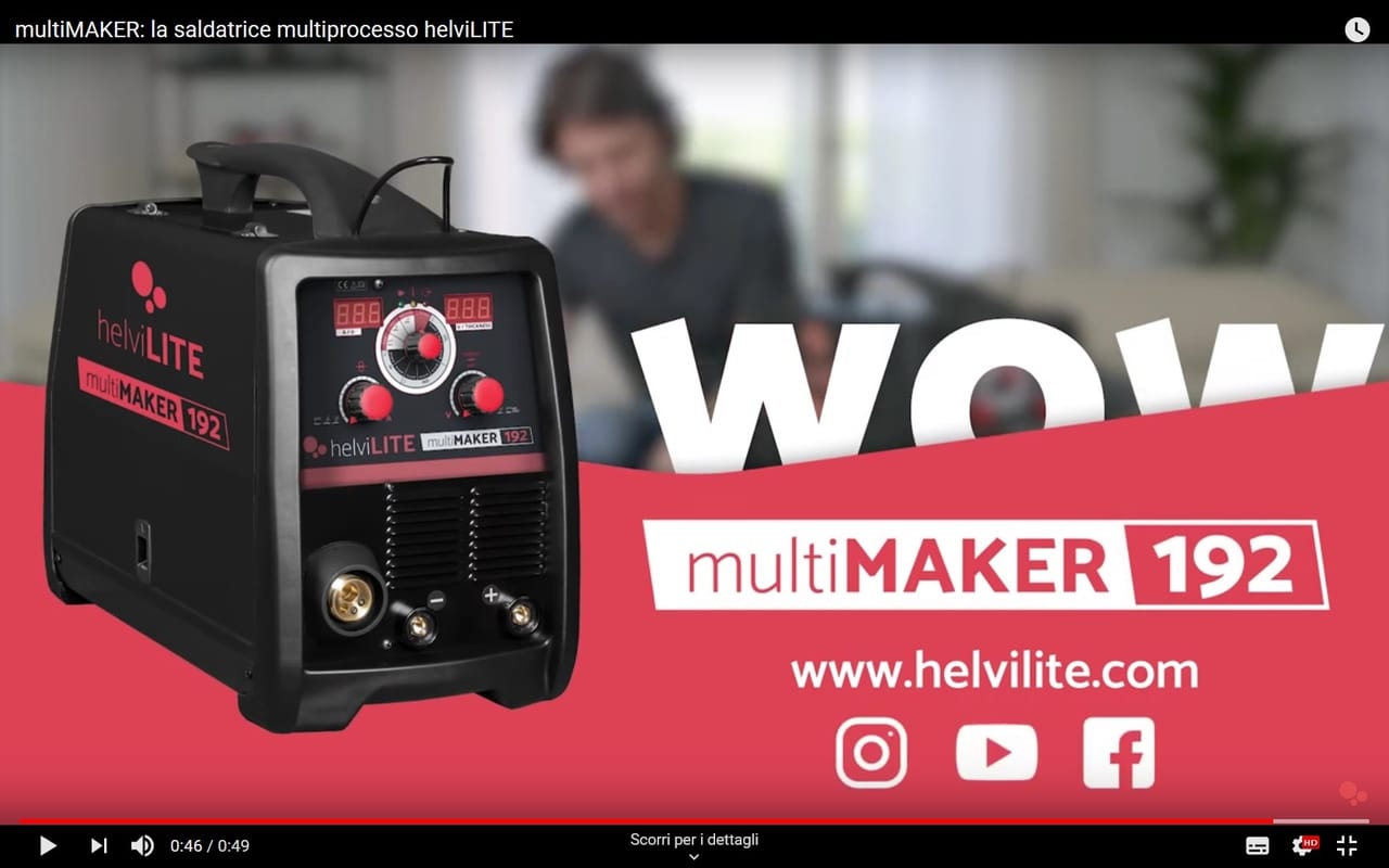 Nuova saldatrice multiMAKER 192: WOW!