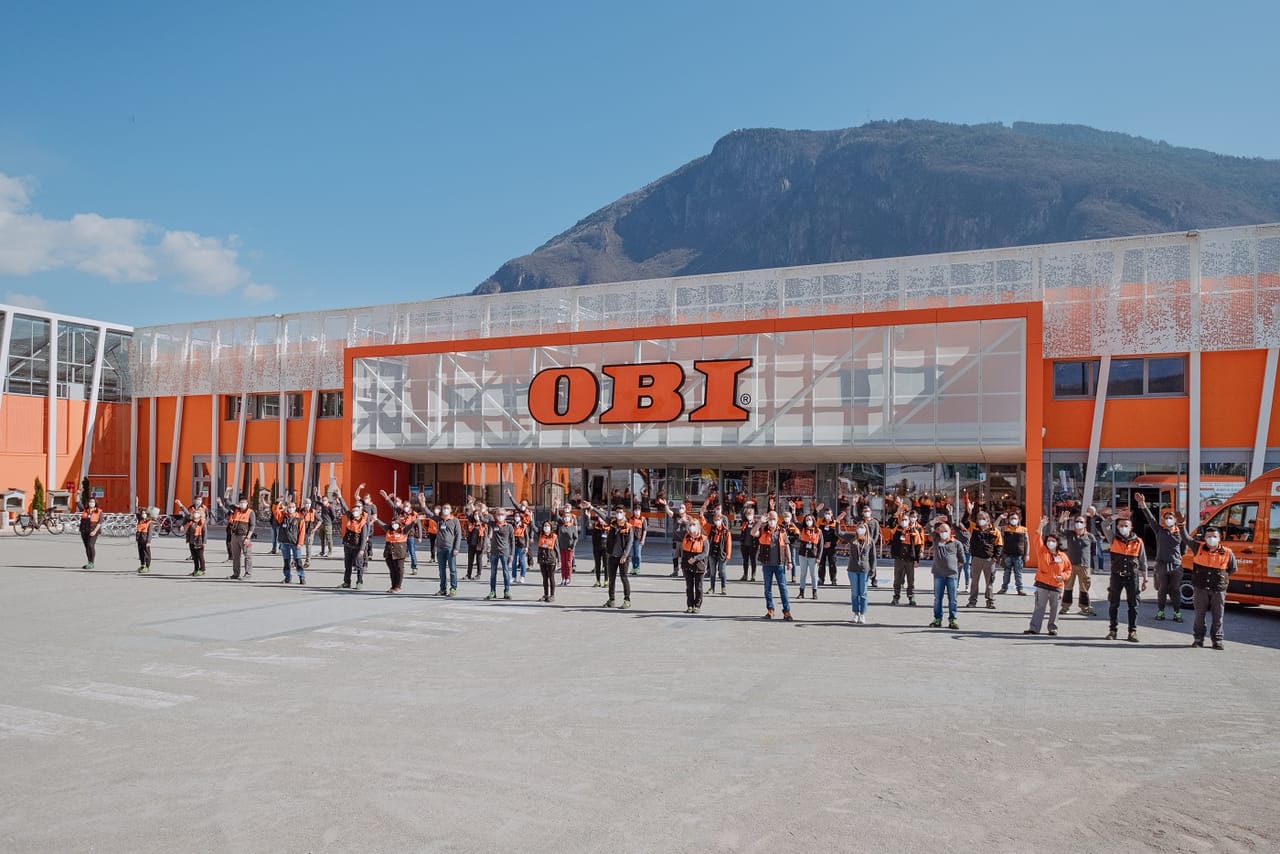 Apre oggi a Bolzano il punto vendita OBI più grande d'Italia