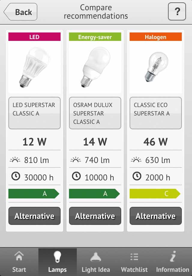 Osram: un’app per l’illuminazione