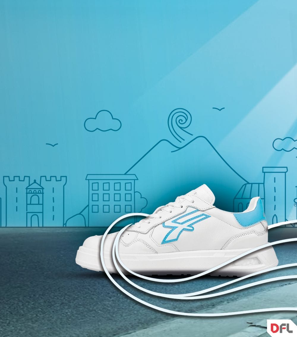 DFL e U-Power lanciano Partenope, la sneaker dedicata a Napoli