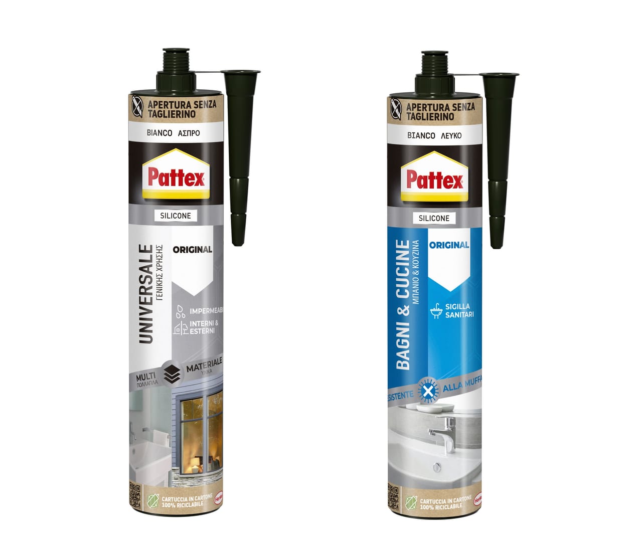 Pattex: la nuova generazione di cartucce in cartone