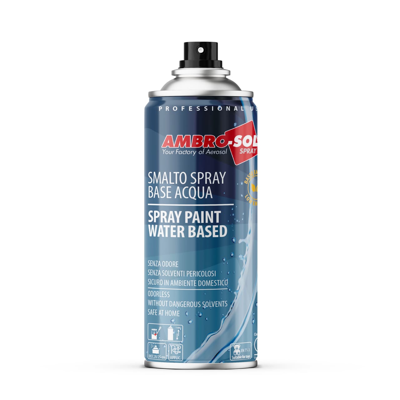 Smalto spray all'acqua