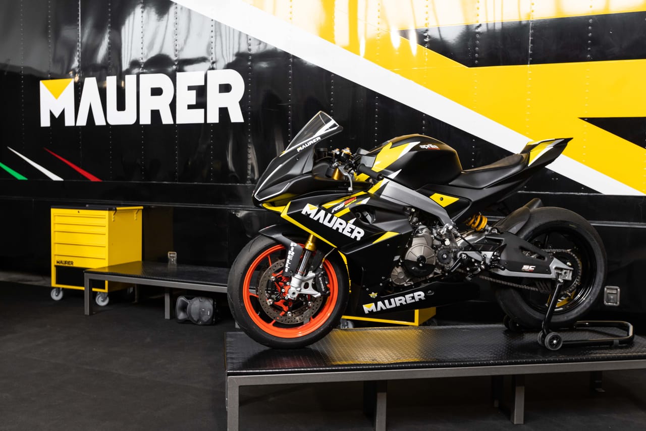 ​Presentato il nuovo Team Maurer per il Trofeo Aprilia RS660