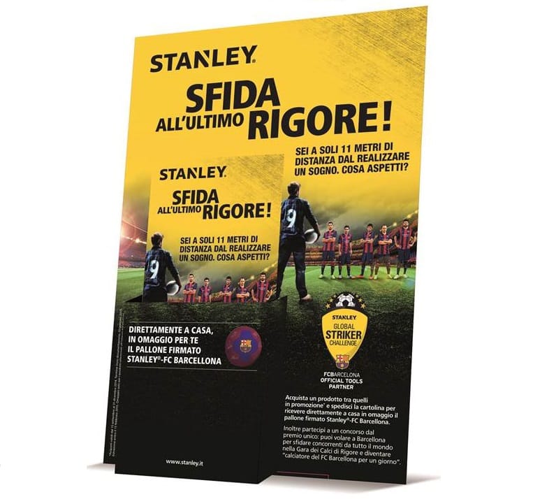 Sfida all’ultimo rigore: Stanley ti fa volare al Camp Nou di Barcellona!