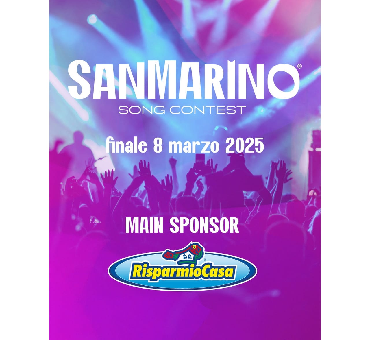 Risparmio Casa main sponsor del San Marino Song Contest 2025