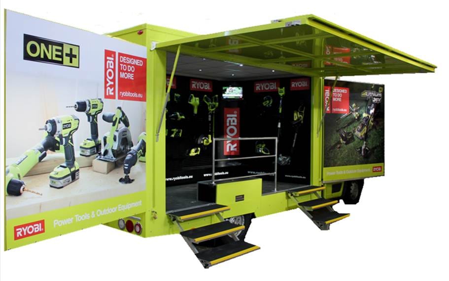 Parte il “Van Tour” di Ryobi