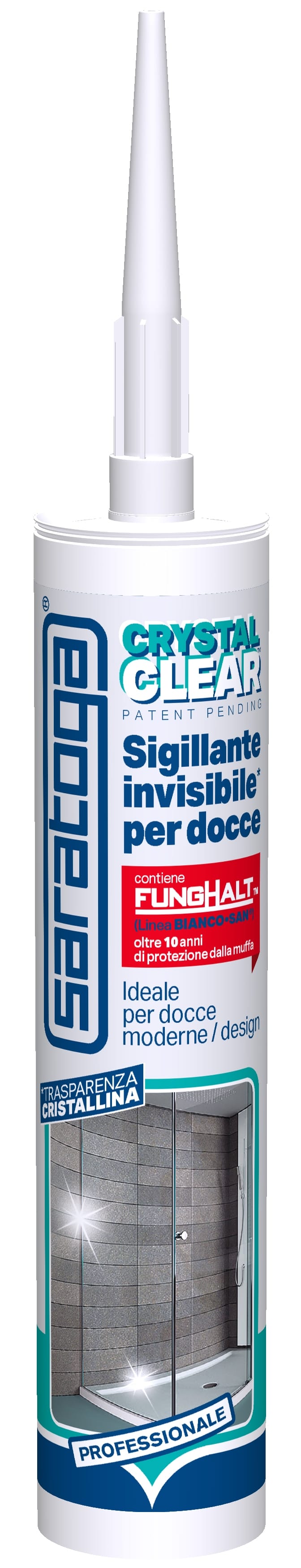 Crystal Clear, sigillante invisibile per docce