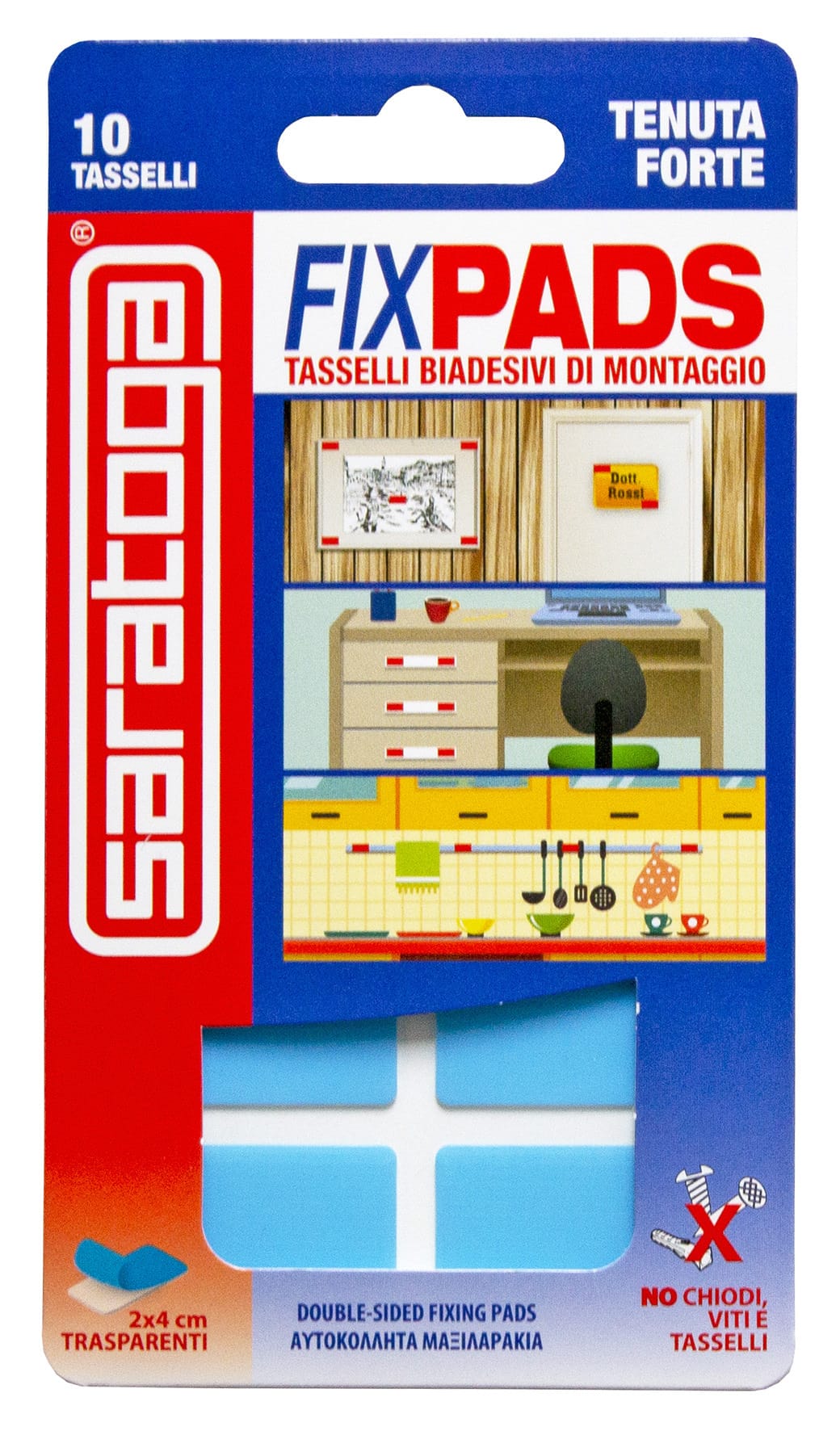 Tasselli biadesivi Fix Pads
