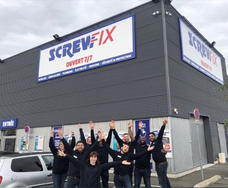 Screwfix ha aperto il suo primo negozio in Francia