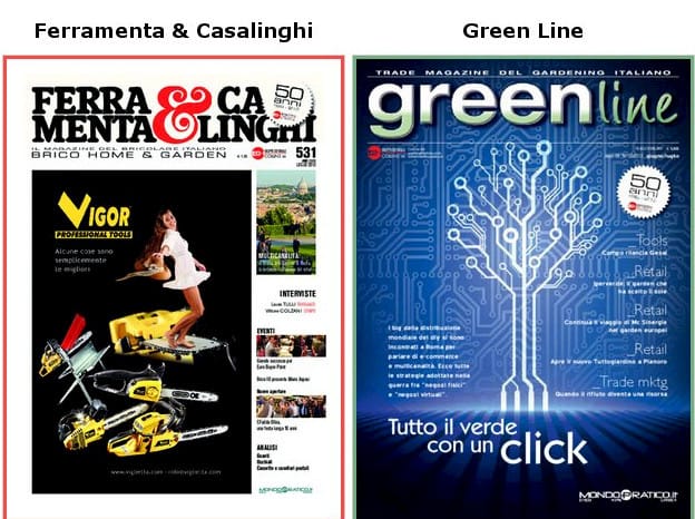Sono disponibili i numeri di luglio di Ferramenta&Casalinghi e Greenline!