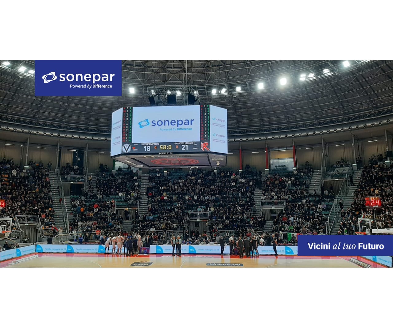 Sonepar Italia è Official Sponsor della Virtus Pallacanestro Bologna