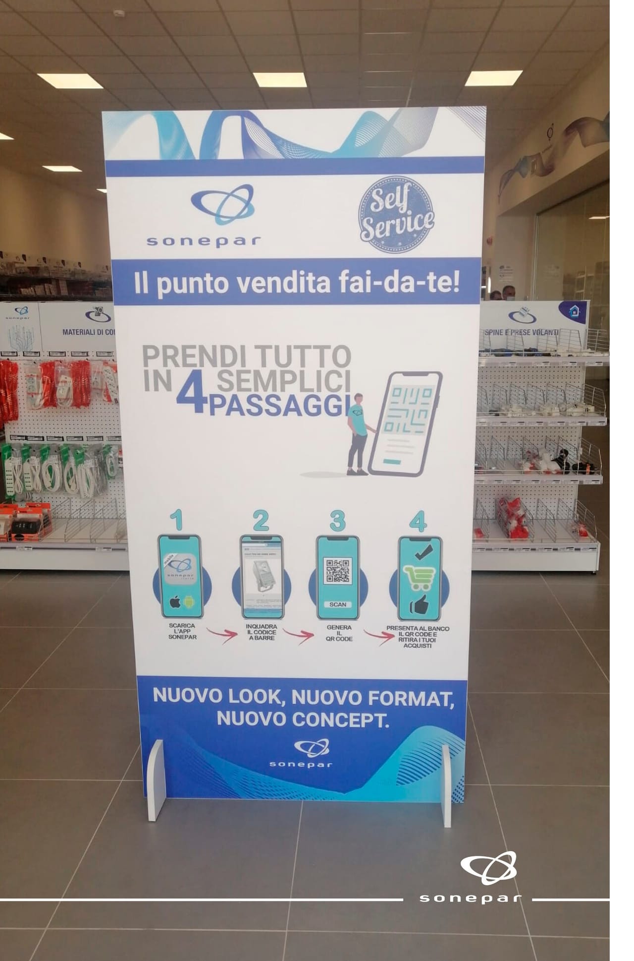 Sonepar: nel nuovo punto vendita di Trapani si paga col QR Order