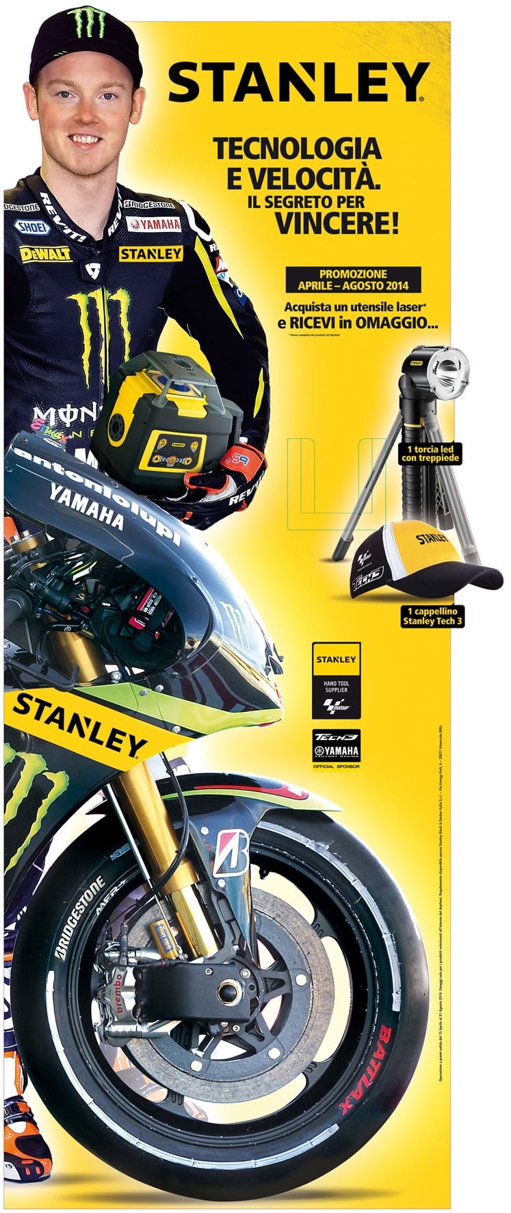 Nuova campagna laser Stanley