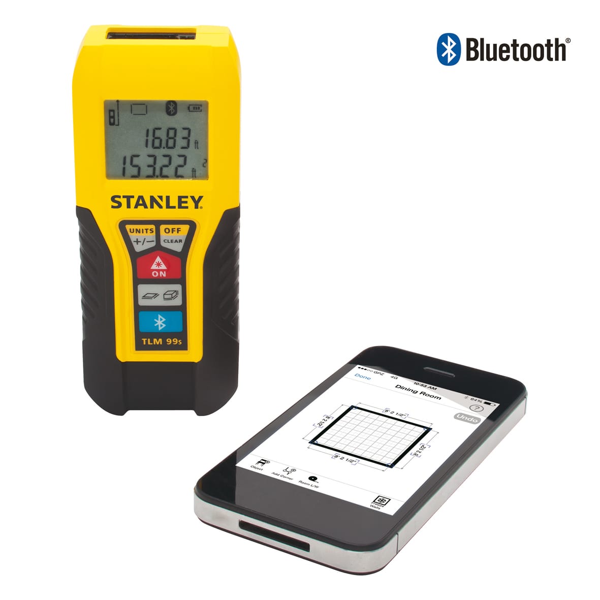 Misuratori laser con Bluetooth®