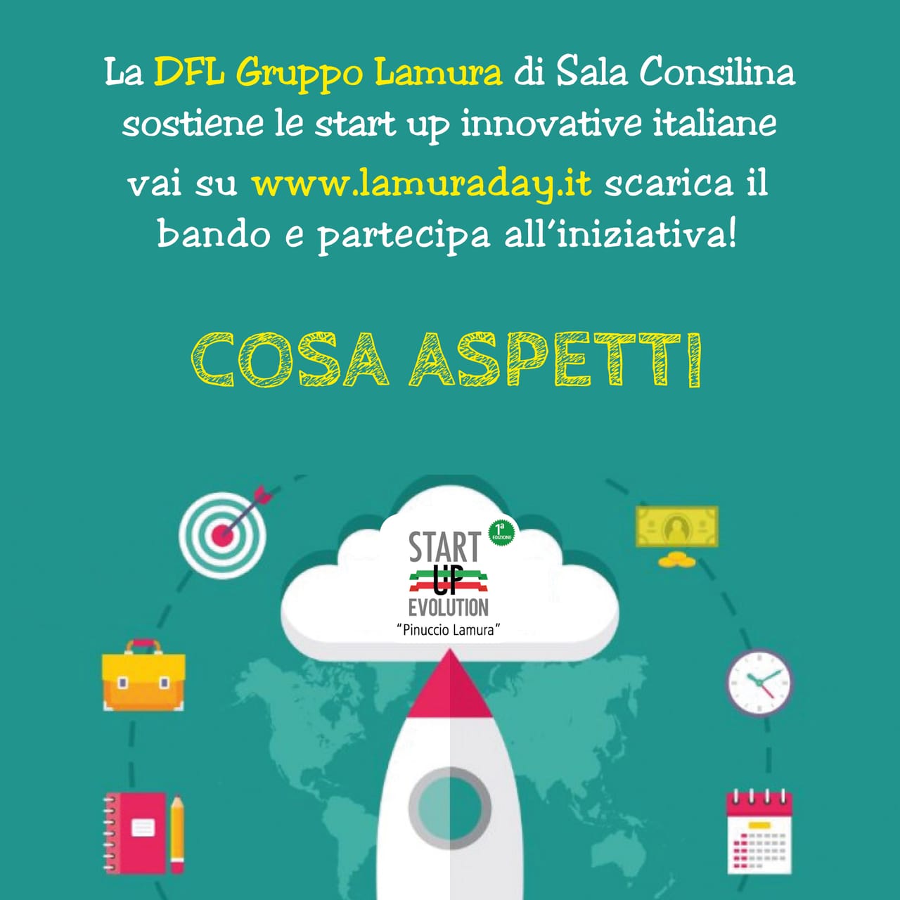 Nasce il Premio Start Up Evolution “Pinuccio Lamura”