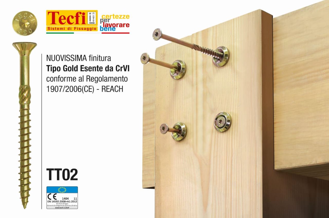 Vite per applicazioni su legno strutturale