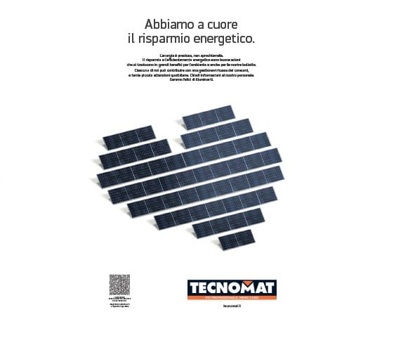 "Abbiamo a cuore il risparmio energetico": Tecnomat per l'ambiente