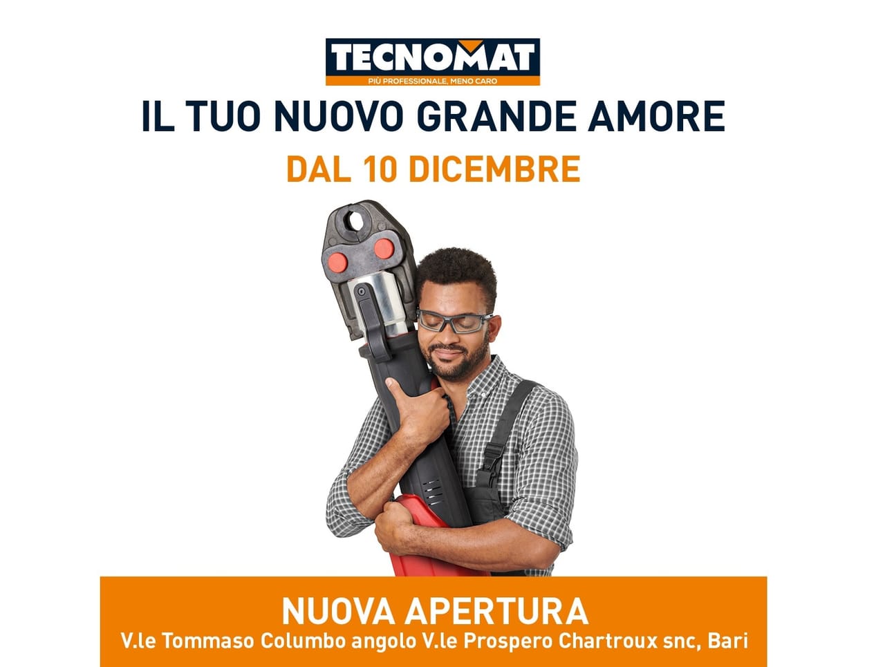 Tecnomat apre il 10 dicembre a Bari