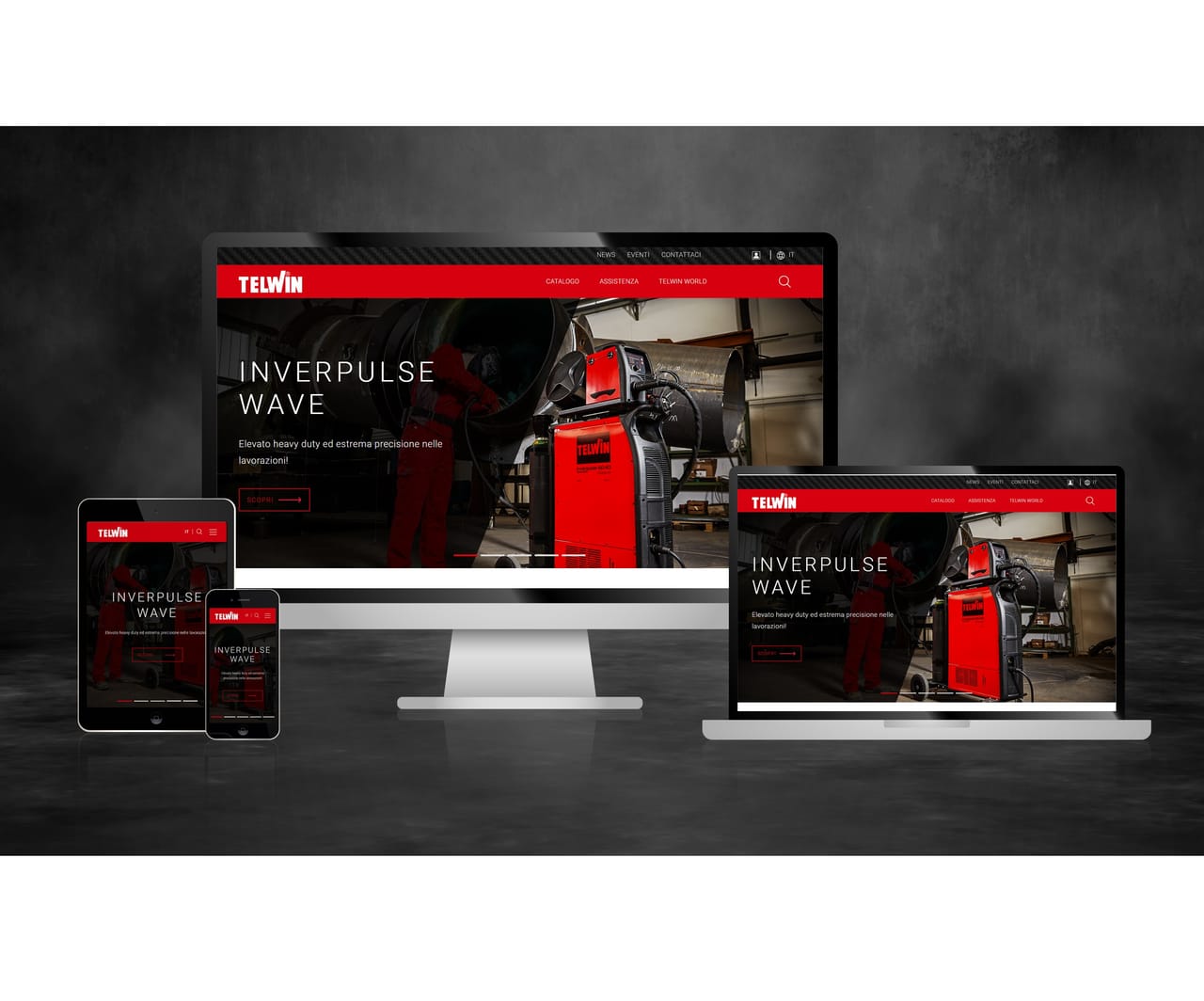 Telwin lancia il nuovo sito web!