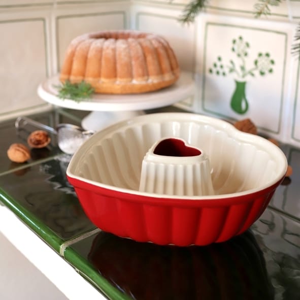 Stampo cuore in ceramica