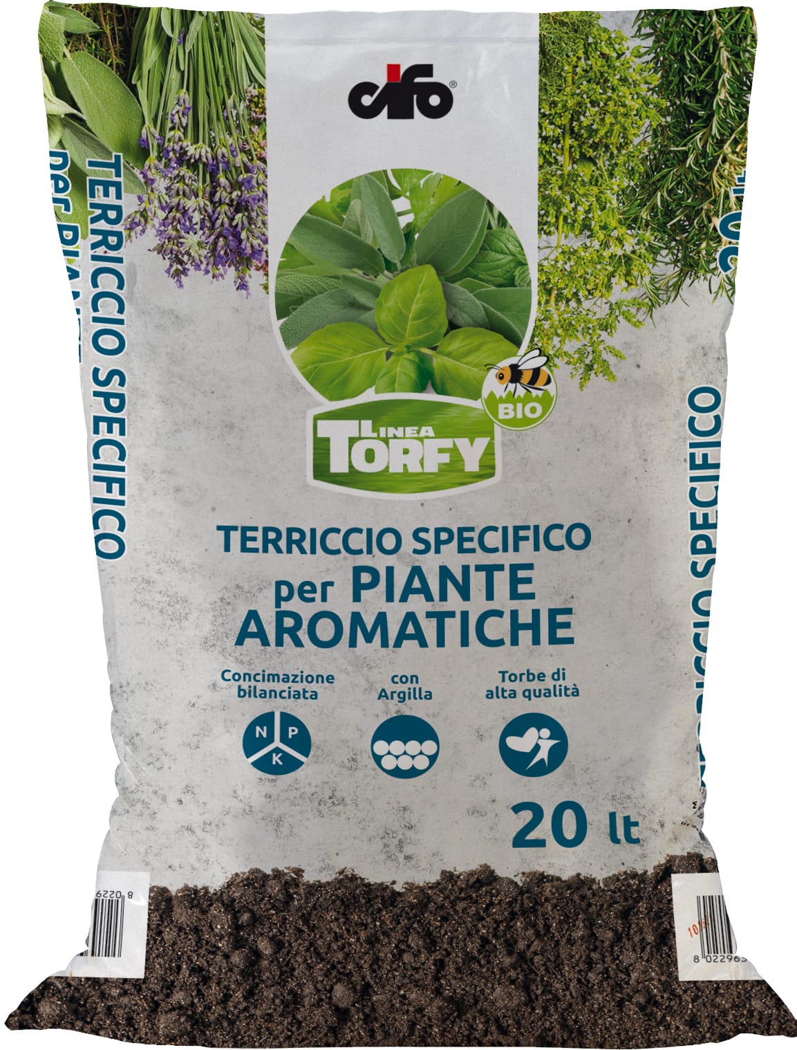 La linea di terricci Torfy