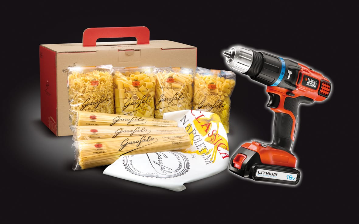 Più gusto al fai da te: Black+Decker regala Pasta Garofalo