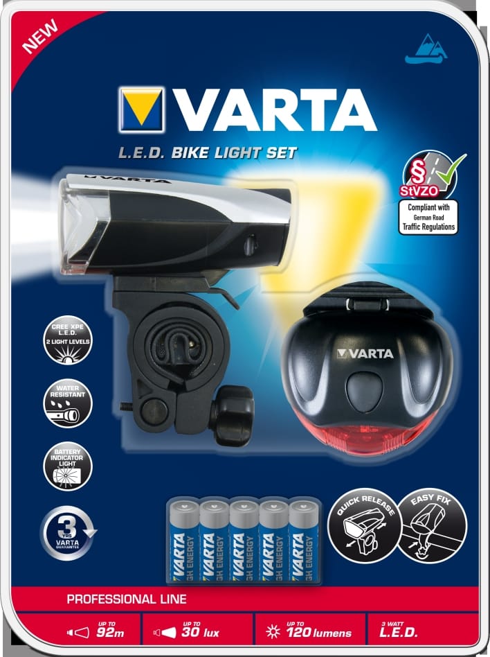 Set LED Bike Light per ciclisti