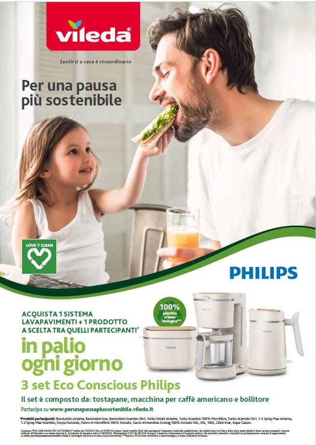 Vileda premia con “Per una pausa più sostenibile”