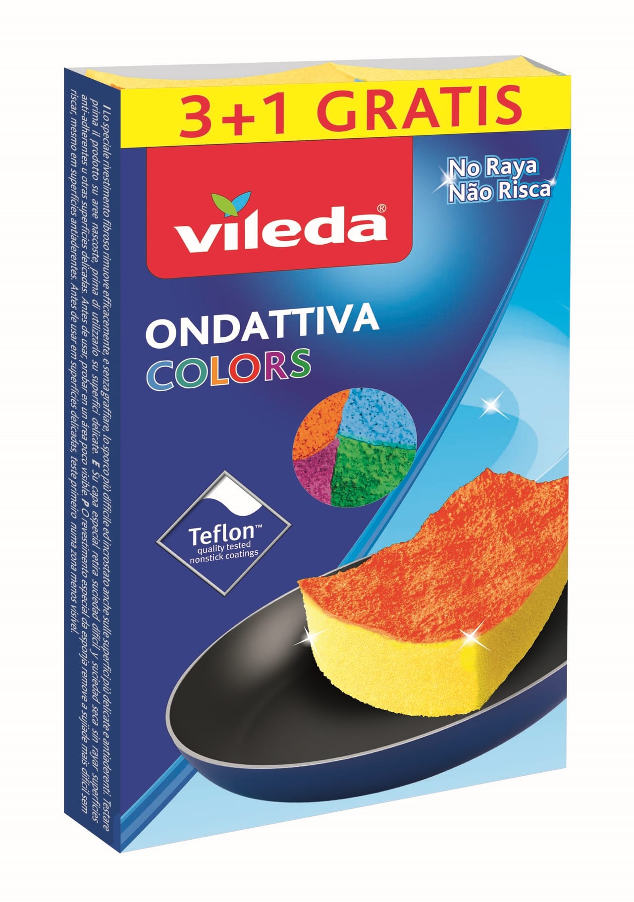 Nuove spugne abrasive Ondattiva Colors
