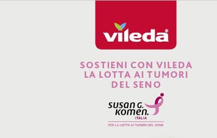 Vileda rafforza la partnership con Komen Italia e si tinge di rosa per la salute delle donne