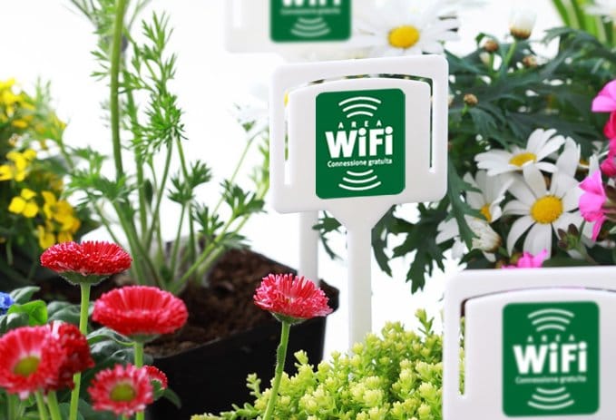 Internet libero nei garden center Viridea