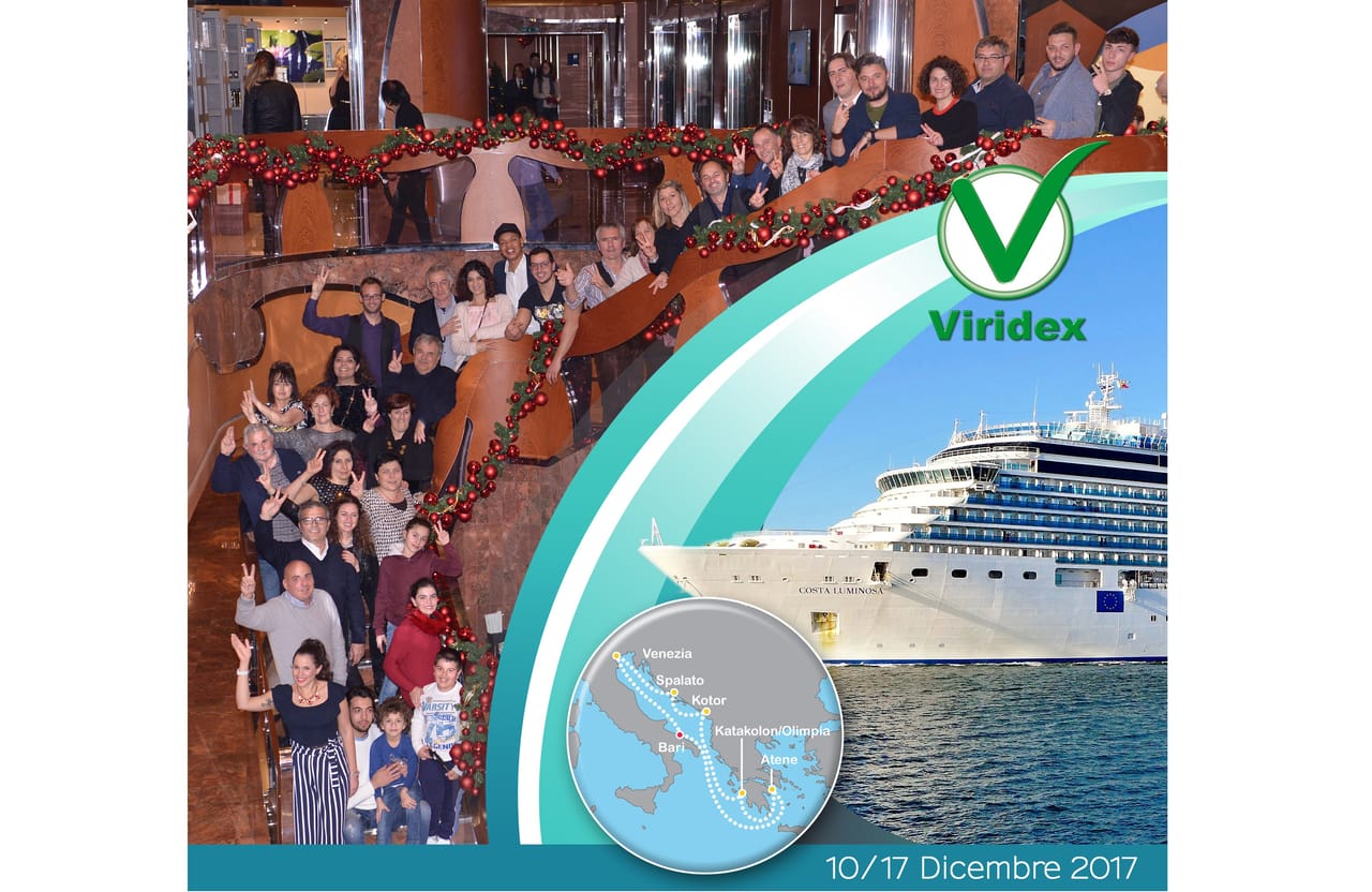 Viridex porta i clienti in crociera