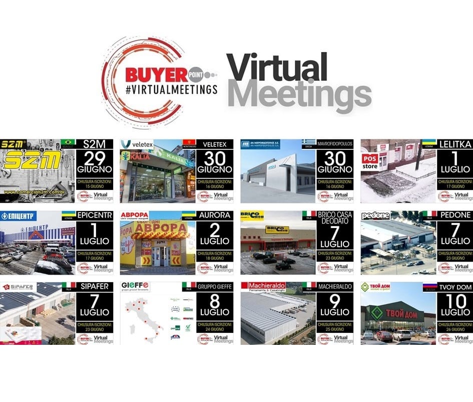 Buyer Point: i Virtual Meetings al via il 29 giugno