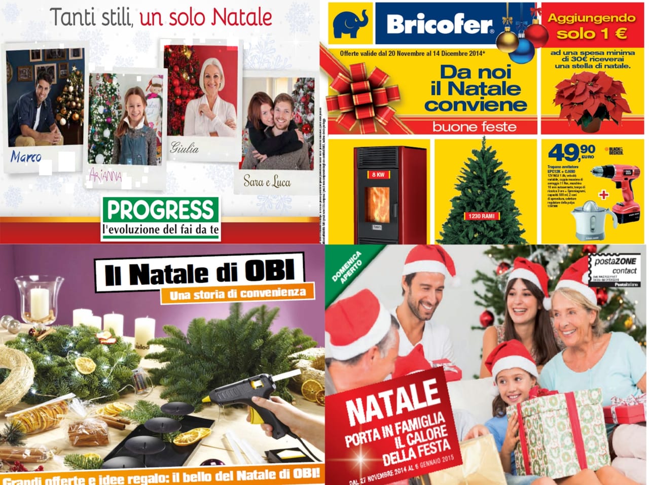Scarica i volantini di Natale della grande distribuzione!