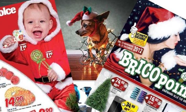 E' già Natale nei centri brico
