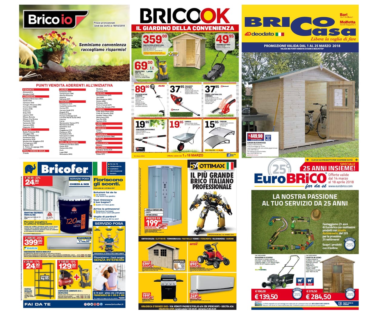 GDS brico: scarica i volantini estivi!