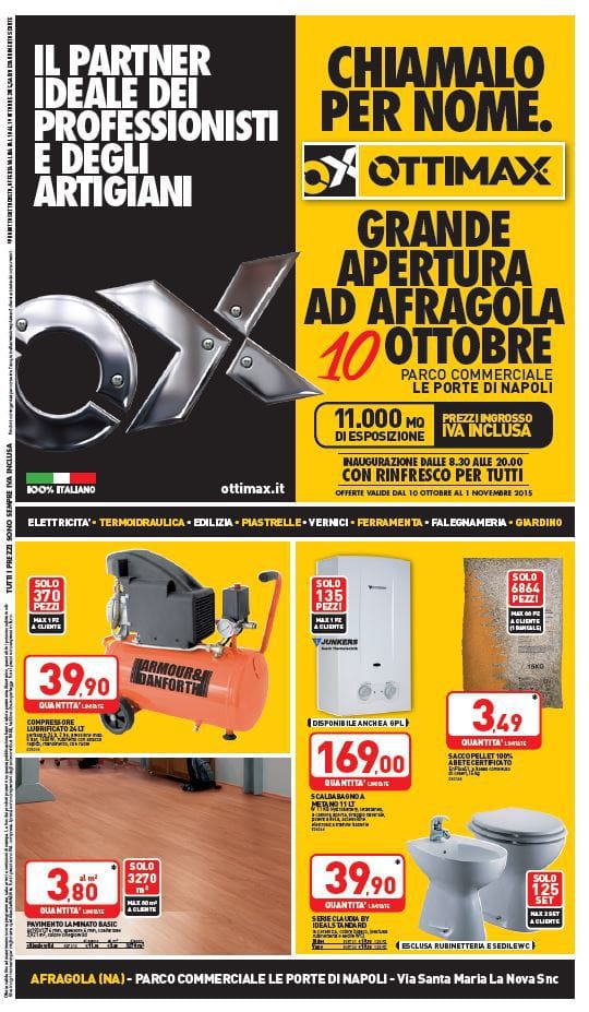 Ottimax di Afragola: scarica il volantino!