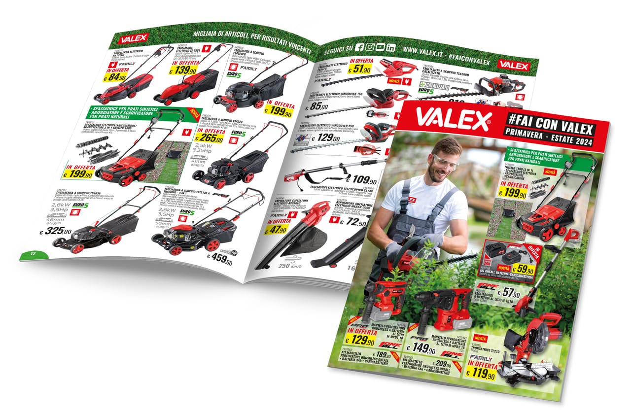 Valex: il volantino primavera/estate