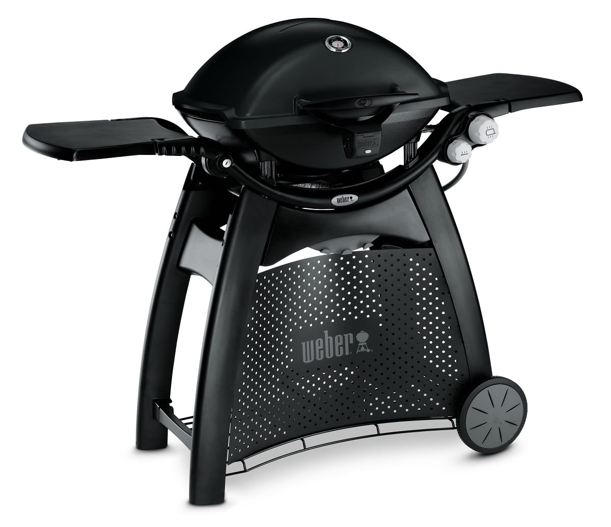 Il barbecue con carrello integrato