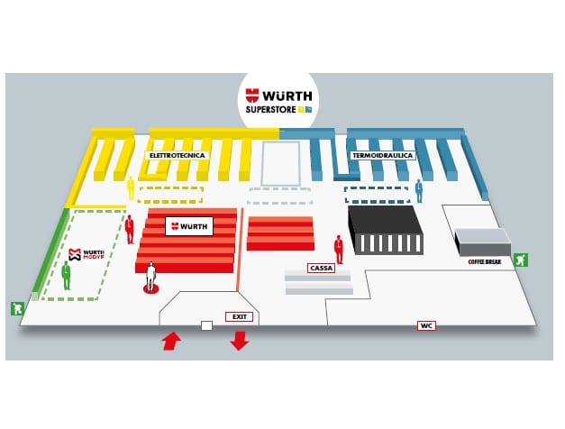 Würth Superstore multimarca apre il 3 marzo a Stezzano (BG)