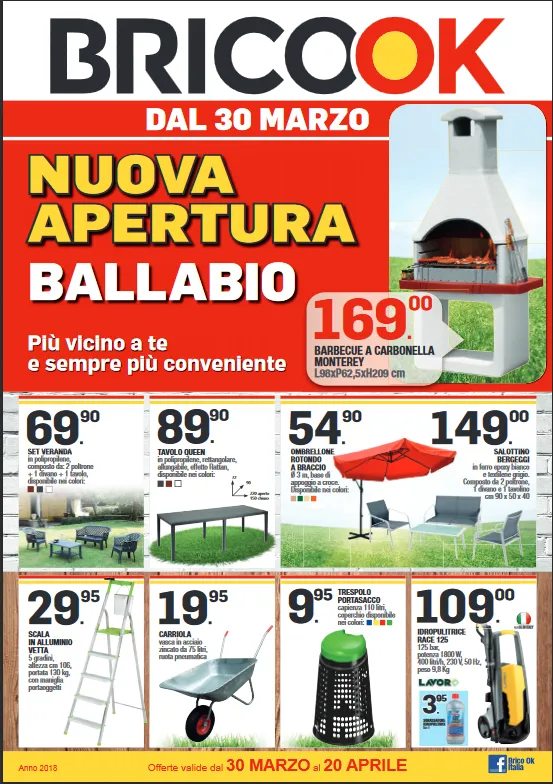 Nuovo Brico OK a Ballabio (LC)