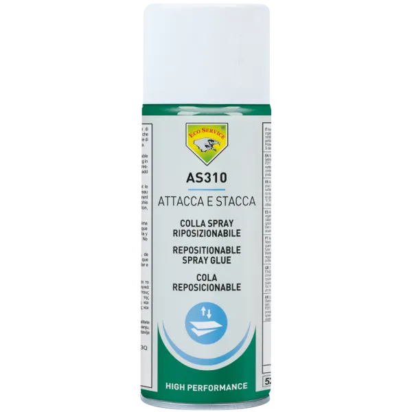 La colla spray riposizionabile